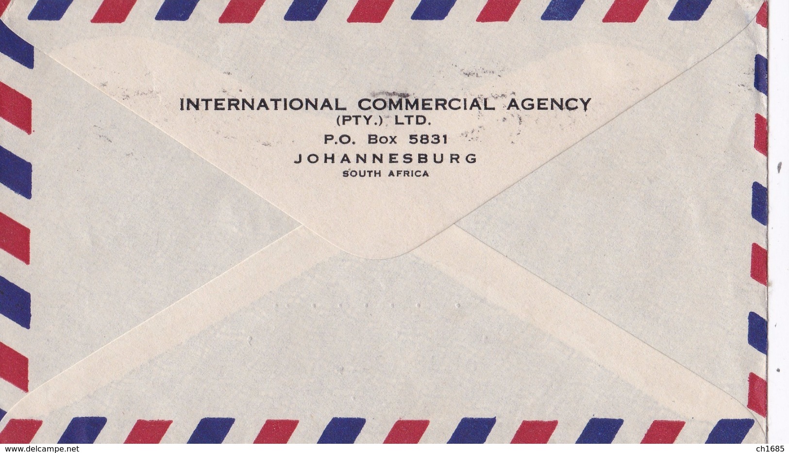 AFRIQUE DU SUD : Divers Sur Lettre De 1945 Johannesbourg Pour La France - Storia Postale