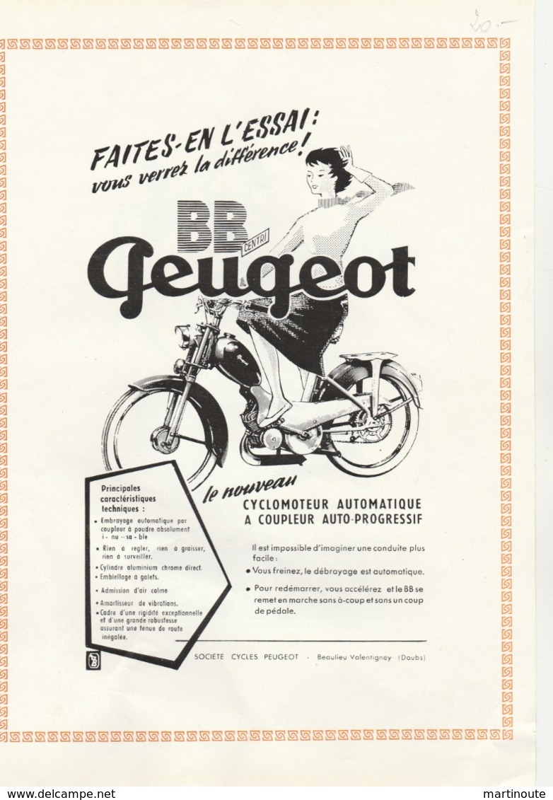 -  Publicités pour cyclomoteurs, motos - 001