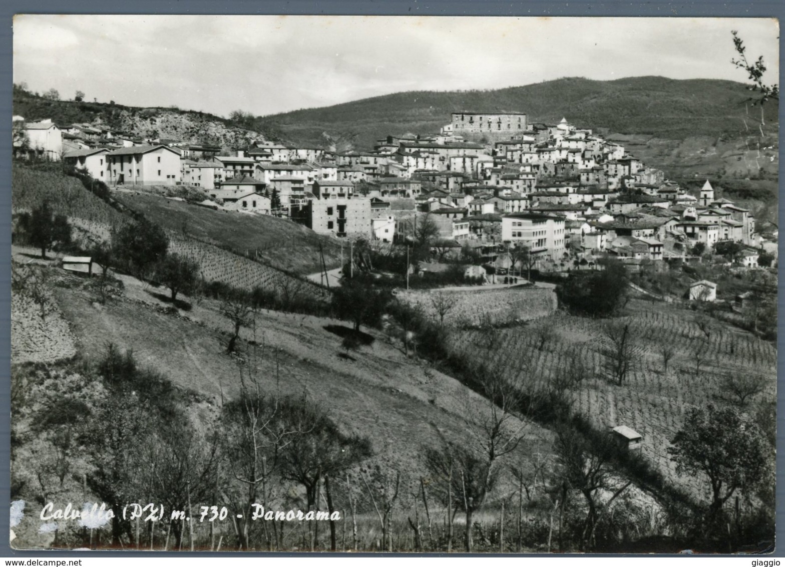 °°° Cartolina - Calvello Panorama Viaggiata °°° - Potenza