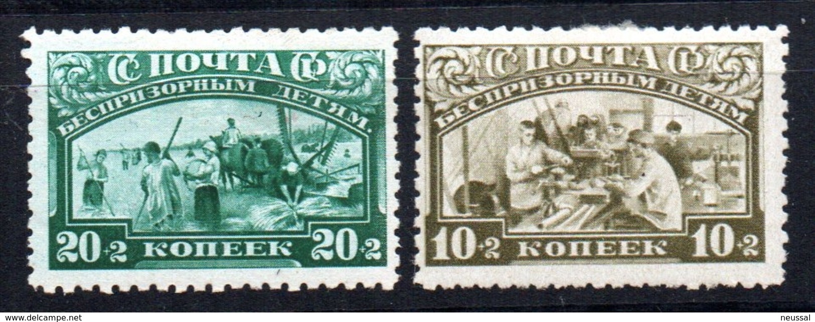 Sellos  Nº 419/20  Rusia - Unused Stamps