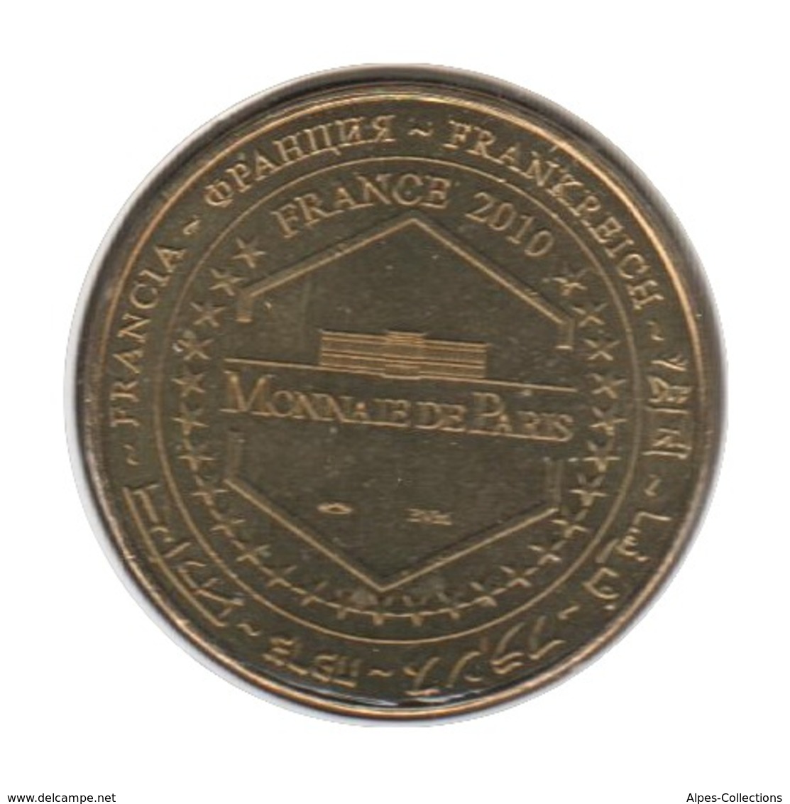 78003 - MEDAILLE TOURISTIQUE MONNAIE DE PARIS 78 - Club Des Collectionneurs 2010 - 2010