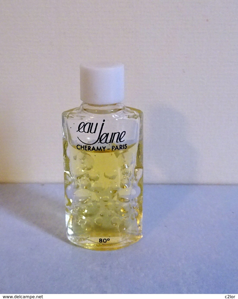 Miniature Semi Ancienne "EAU JEUNE"   De CHERAMY  Eau DeToilette 80° Sans Boite - Miniaturen Flesjes Dame (zonder Doos)