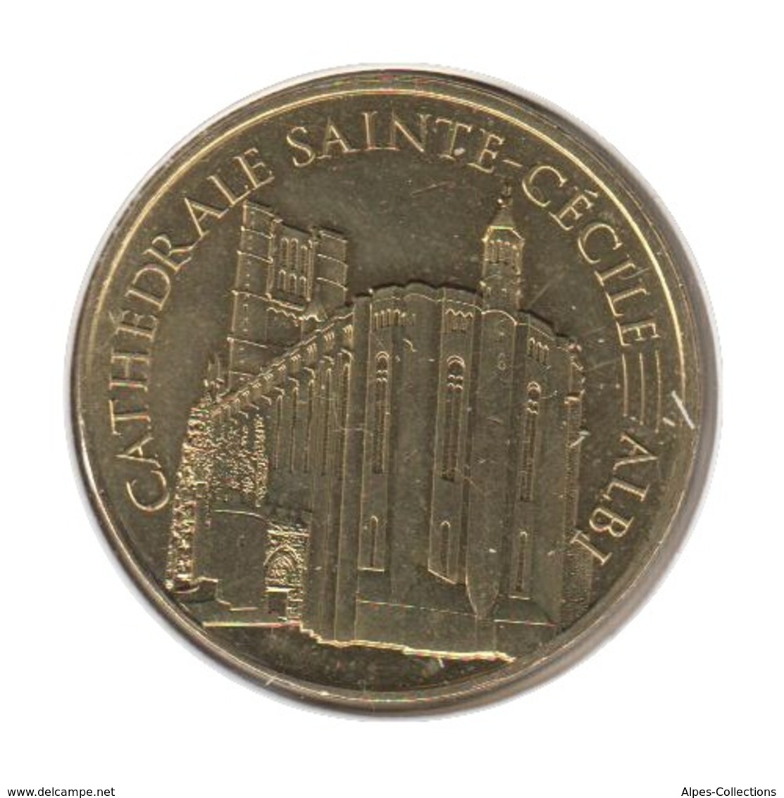 81003 - MEDAILLE TOURISTIQUE MONNAIE DE PARIS 81 - Cathédrale Ste Cécile Albi - 2018 - 2018