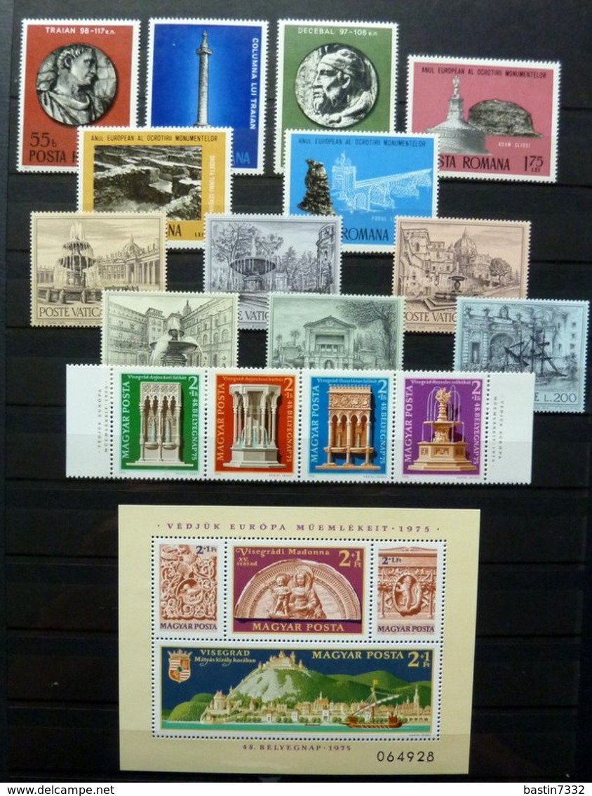 Europe/CEPT collection in 3 stockbooks 1956-1981 + 59x FDC High catalogue value!!