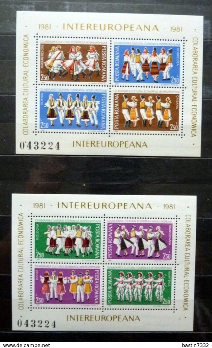 Europe/CEPT collection in 3 stockbooks 1956-1981 + 59x FDC High catalogue value!!