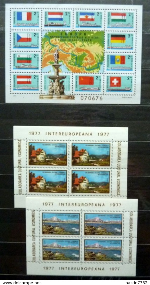 Europe/CEPT collection in 3 stockbooks 1956-1981 + 59x FDC High catalogue value!!