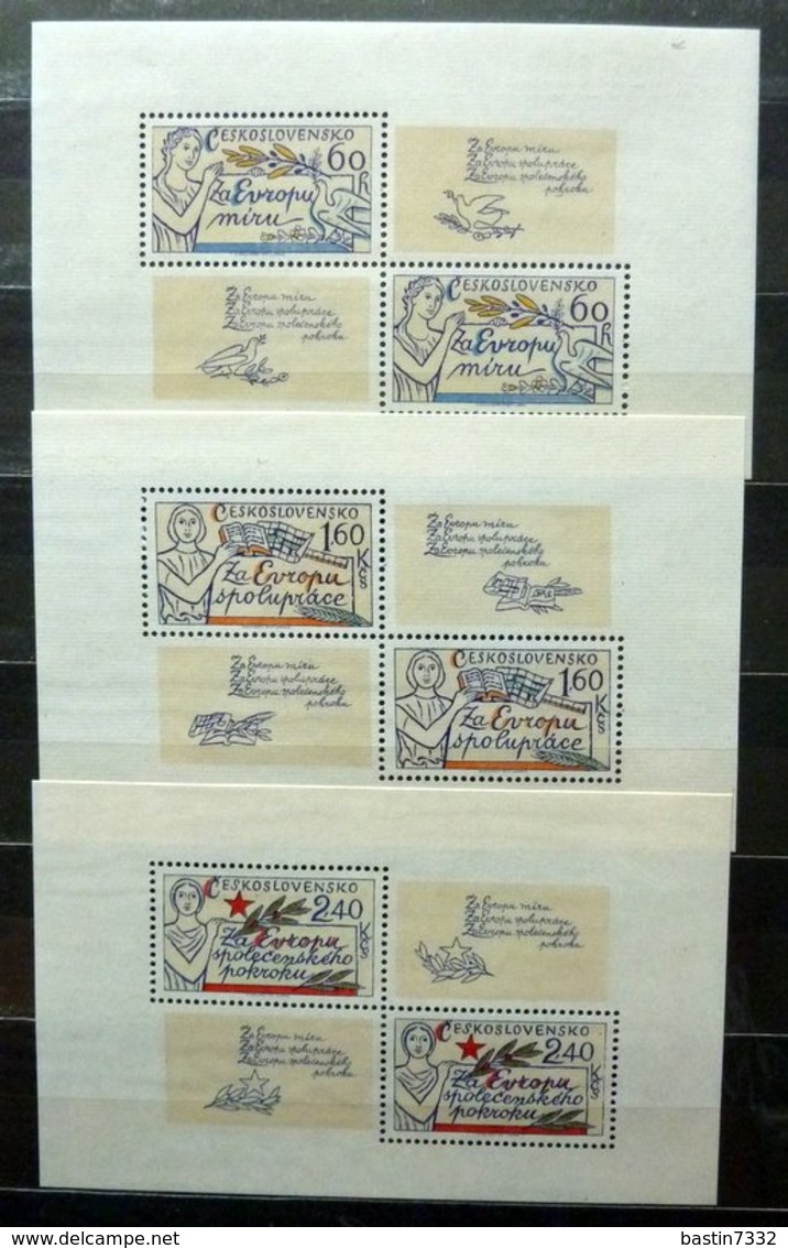 Europe/CEPT collection in 3 stockbooks 1956-1981 + 59x FDC High catalogue value!!