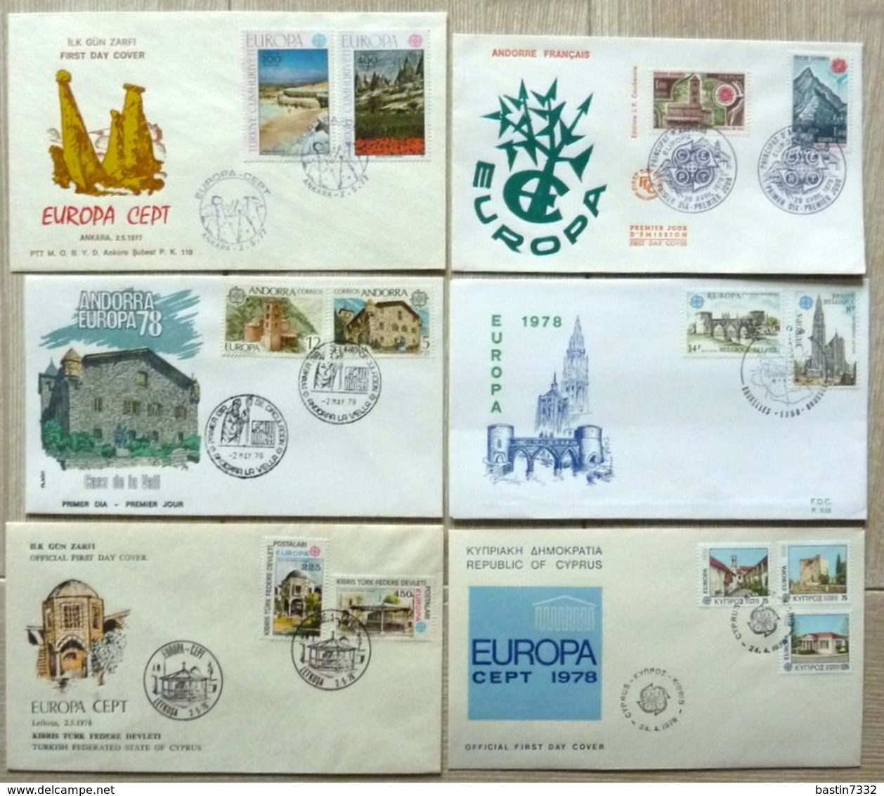 Europe/CEPT collection in 3 stockbooks 1956-1981 + 59x FDC High catalogue value!!