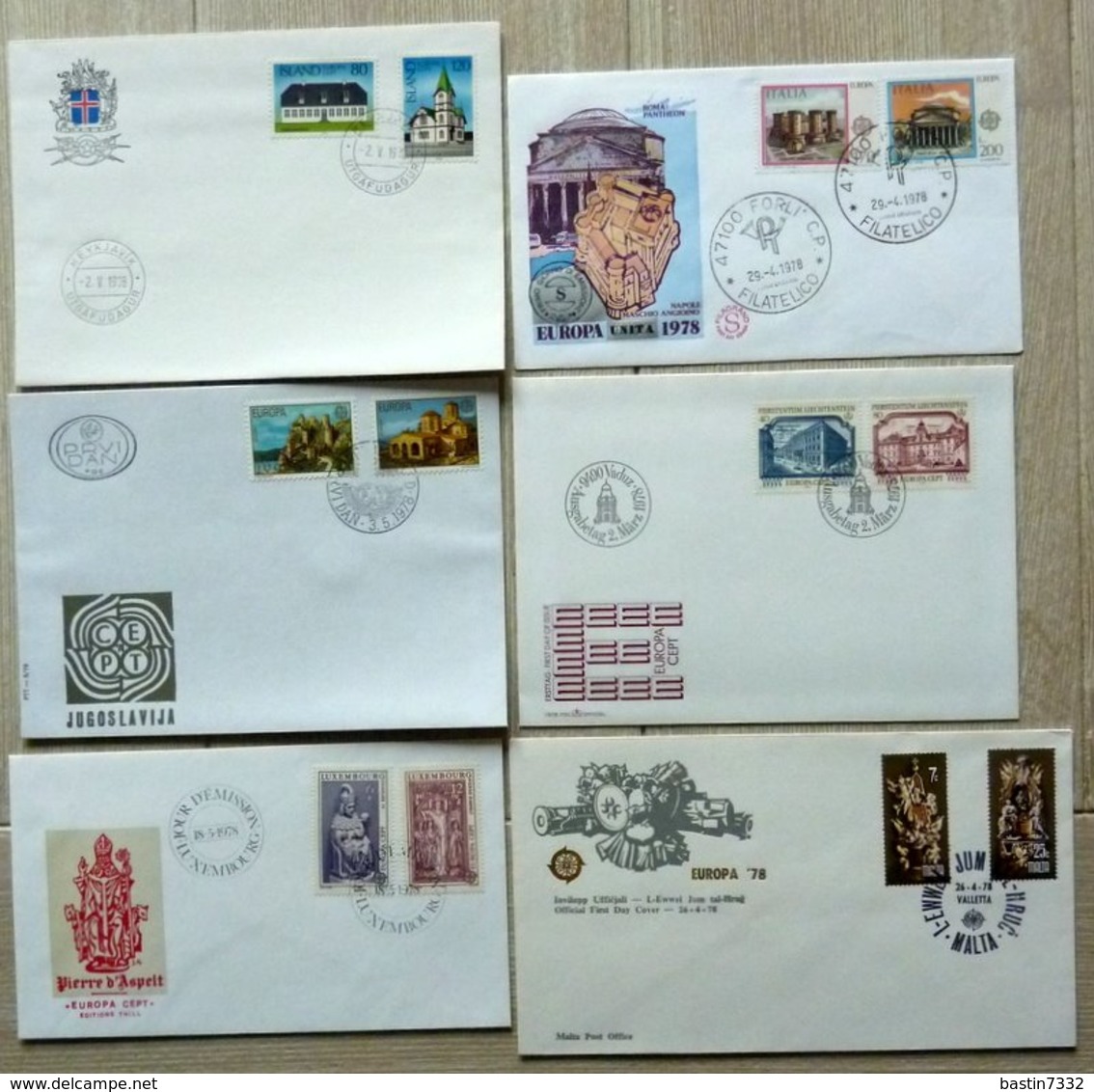 Europe/CEPT collection in 3 stockbooks 1956-1981 + 59x FDC High catalogue value!!