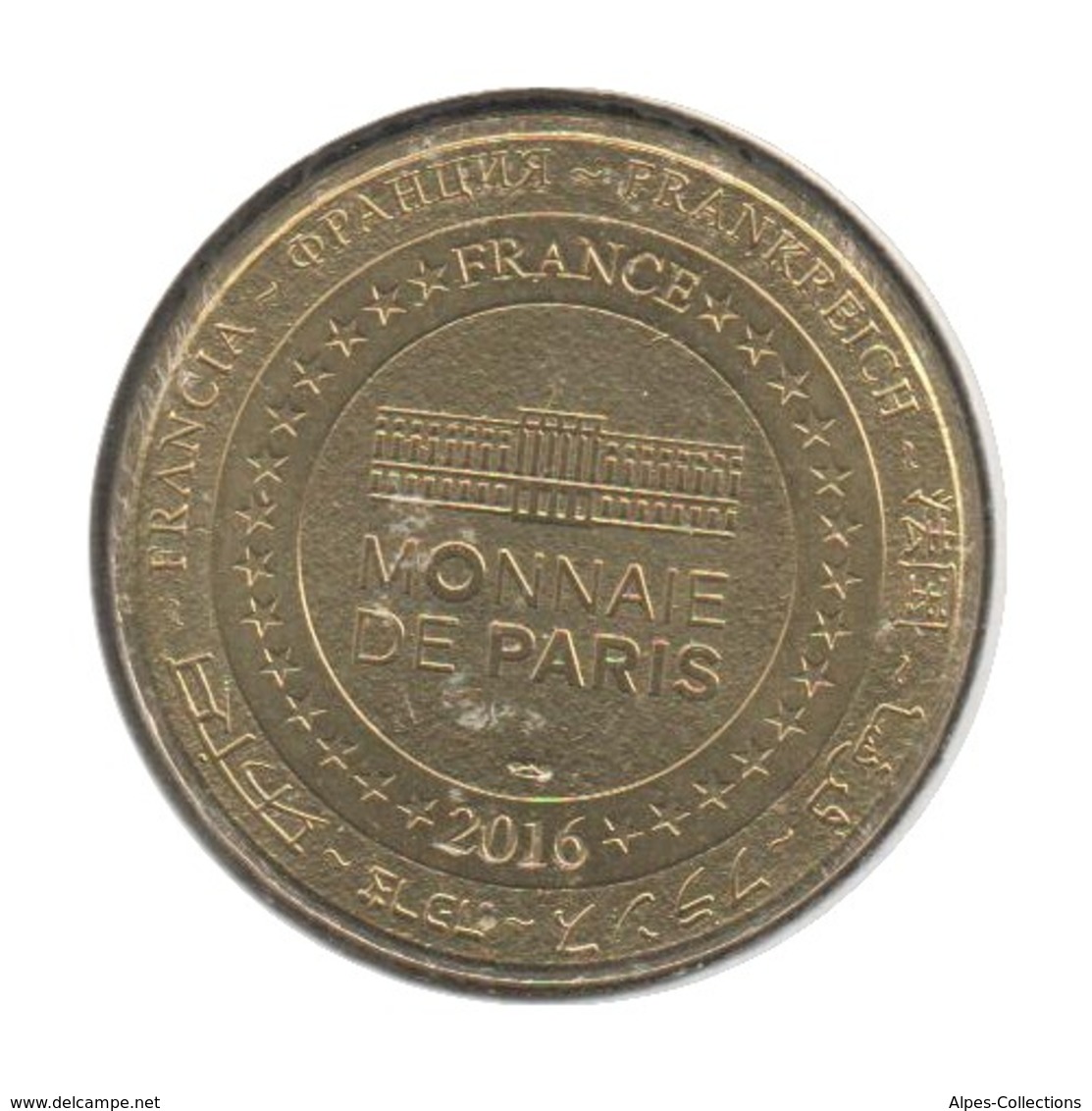 85001 - MEDAILLE TOURISTIQUE MONNAIE DE PARIS 85 - Place Napoléon - 2016 - 2016