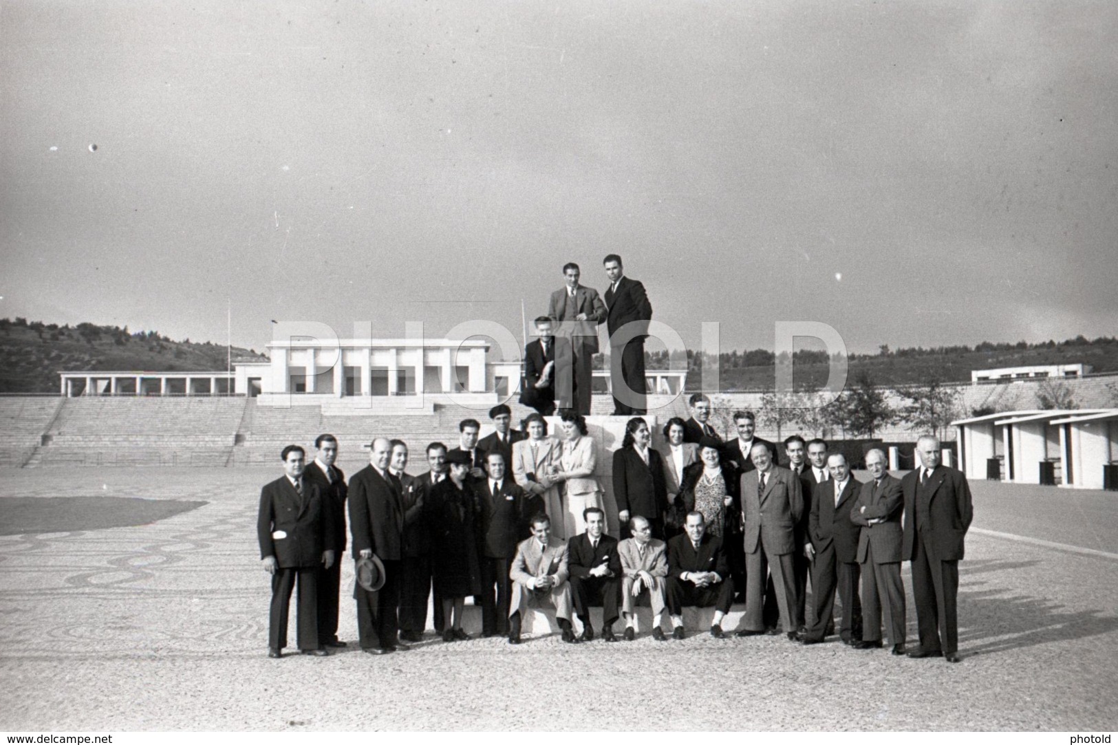 1957 ESTADIO NACIONAL OEIRAS STADIUM PORTUGAL AMATEUR 35mm ORIGINAL NEGATIVE Not PHOTO No FOTO - Sonstige & Ohne Zuordnung