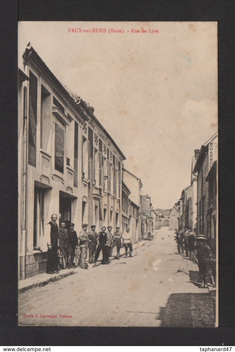 CPA . 27 . PACY-sur-EURE .Rue De Lyre . - Pacy-sur-Eure