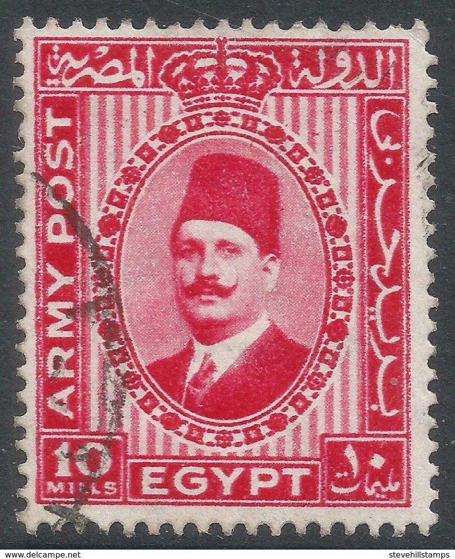 British Forces In Egypt. 1936 Definitives. 10m Used. SG A13 - Used Stamps