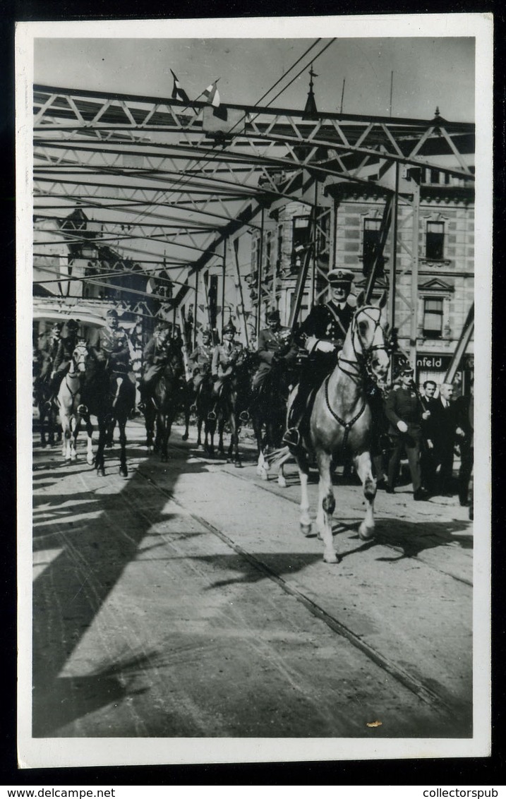 NAGYVÁRAD 1940. Visszatérés Fotós Képeslap  /  Military Photo Vintage Pic. P.card - Hongarije