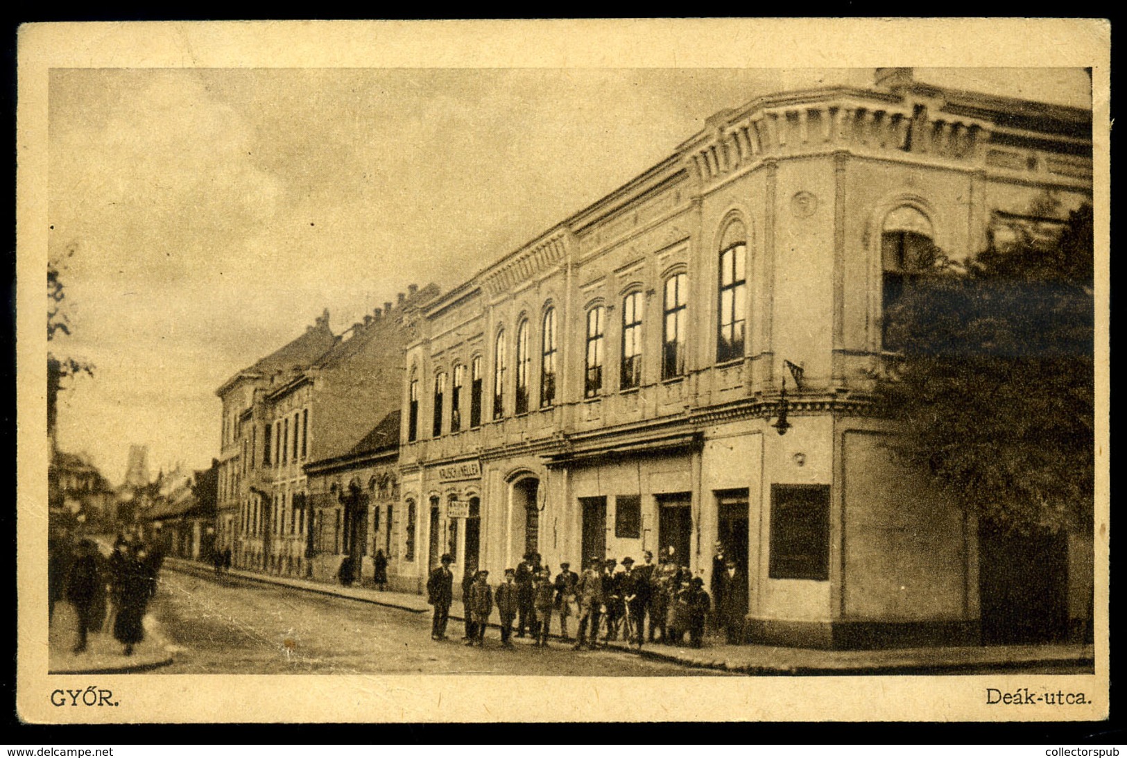 GYŐR 1921. Régi Képeslap  /  Vintage Pic. P.card - Hongarije