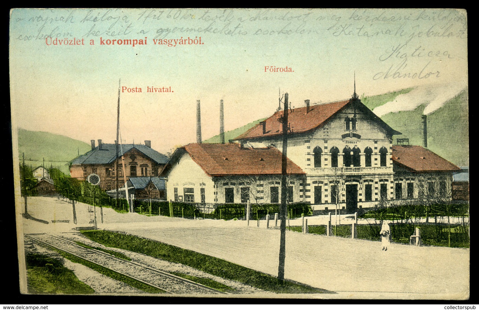 KOROMPA 1910. Régi Képeslap  /  Vintage Pic. P.card - Hungary