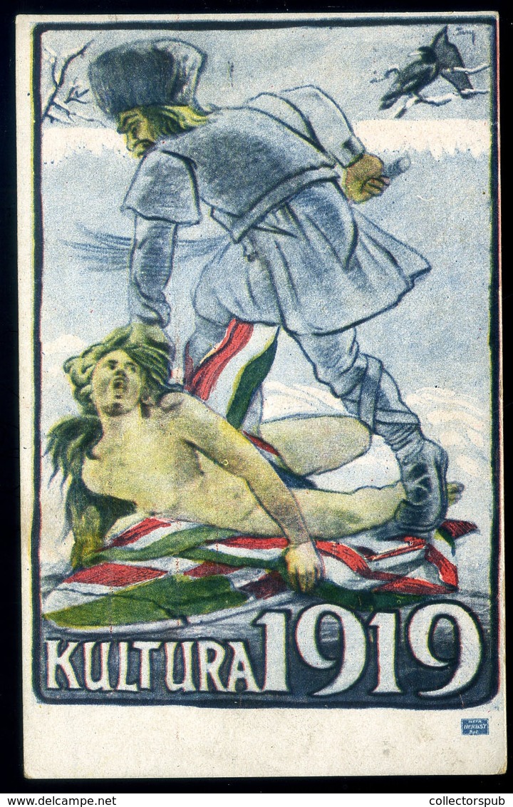 IRREDENTA Képeslap  /  Irredenta Vintage Pic. P.card - Hungría