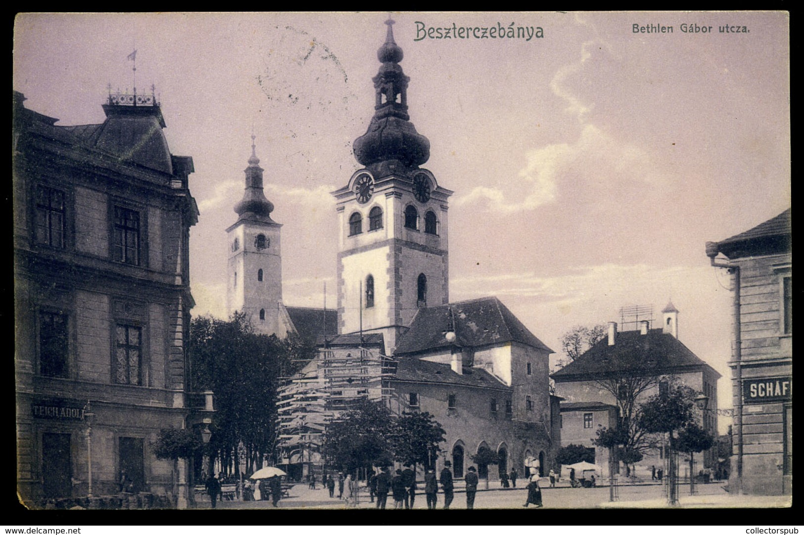 BESZTERCEBÁNYA 1908. Régi Képeslap  /  Vintage Pic. P.card - Hungary
