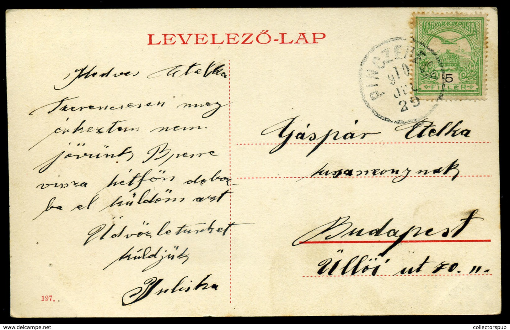 GÖRBŐ / PINCEHELY 1910. Régi Képeslap  /  Vintage Pic. P.card - Hungary