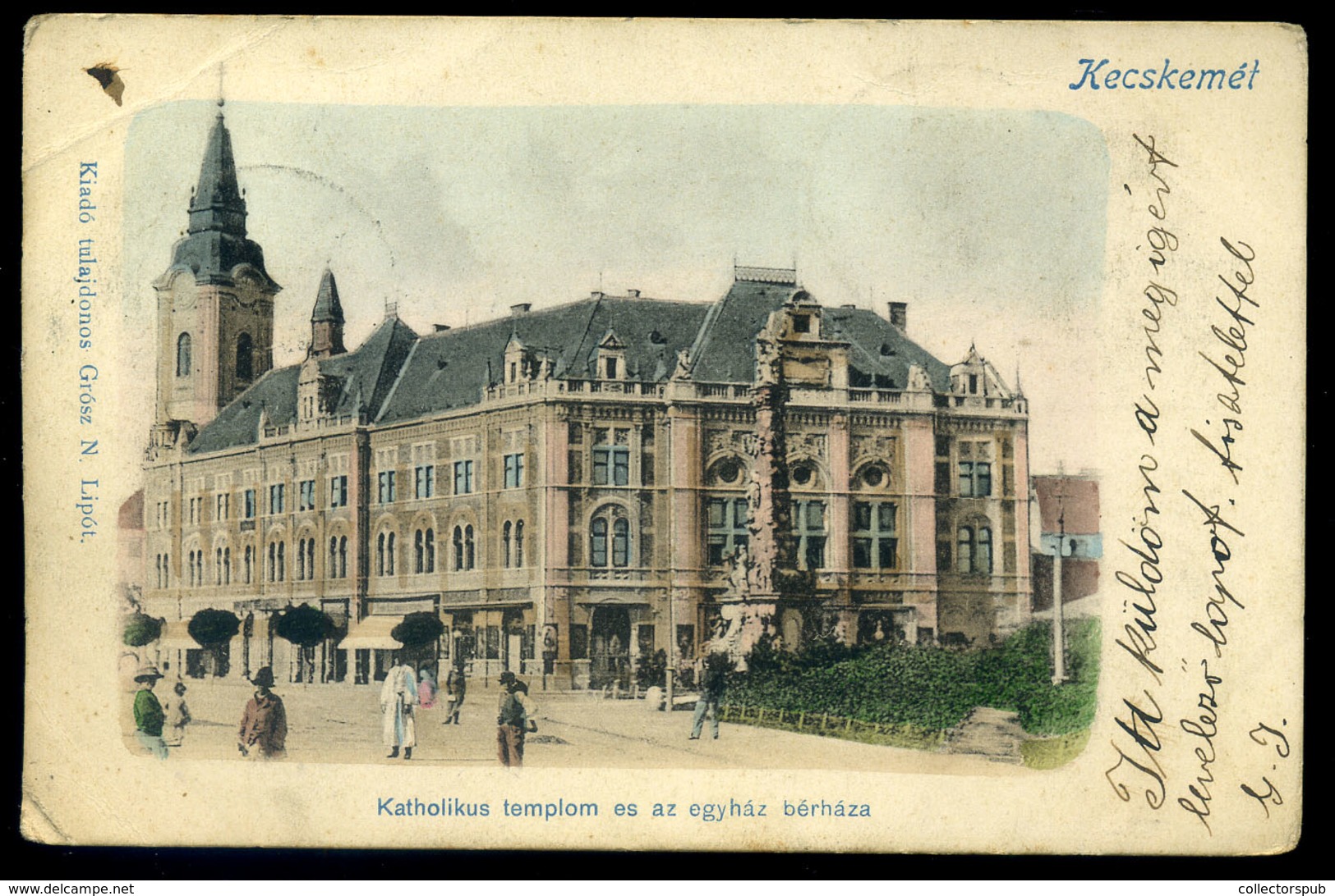 KECSKEMÉT 1902. Régi Képeslap, Portó Bélyegzéssel  /  Vintage Pic. P.card Postage Due Pmk - Gebraucht