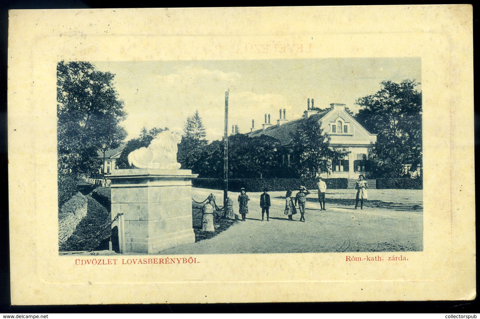 LOVASBERÉNY 1915. Régi Képeslap, Weiss Lipót  /  Vintage Pic. P.card, Lipót Weiss - Hungary