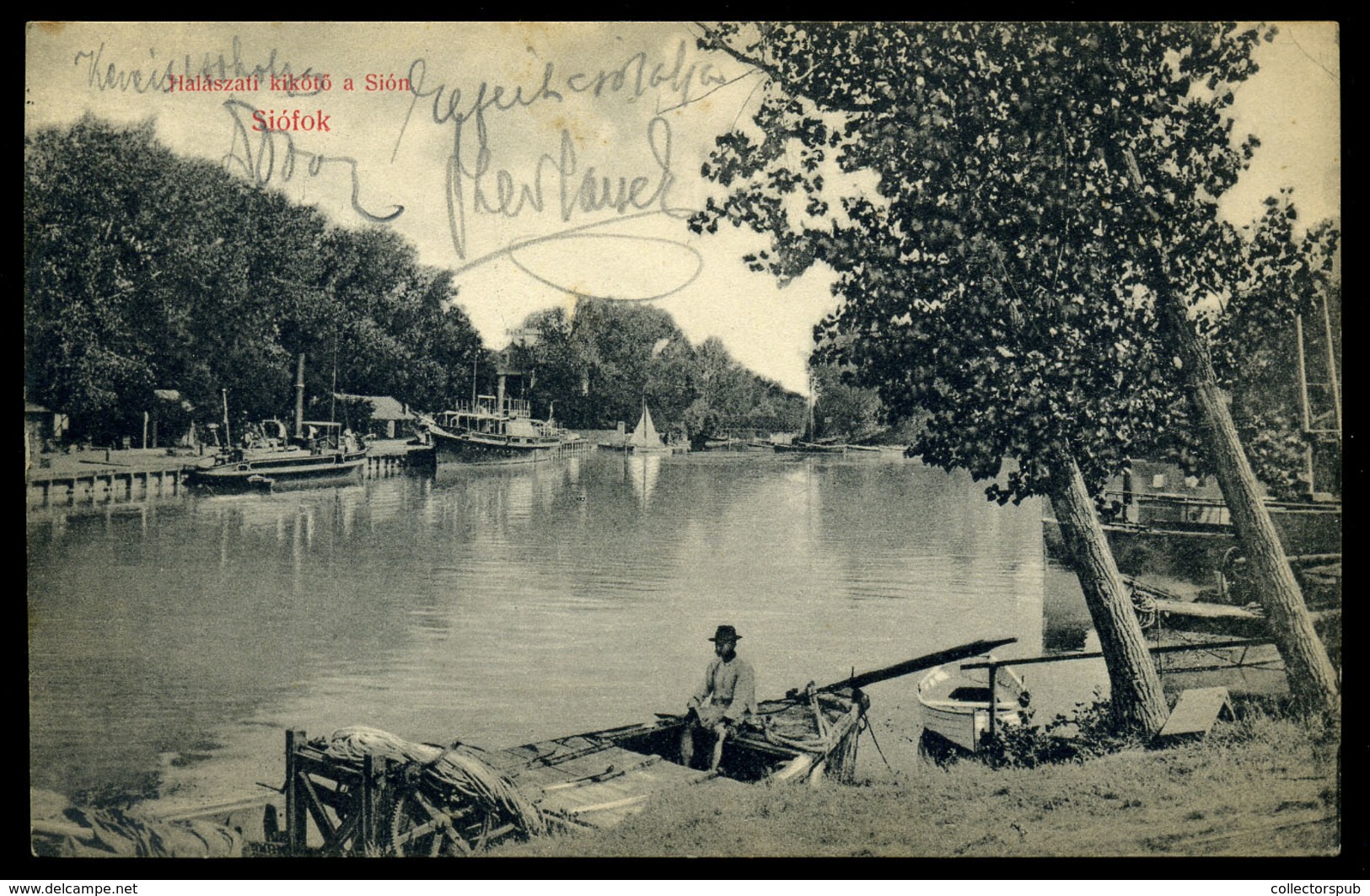 SIÓFOK 1913. Régi Képeslap  /  Vintage Pic. P.card - Hungría