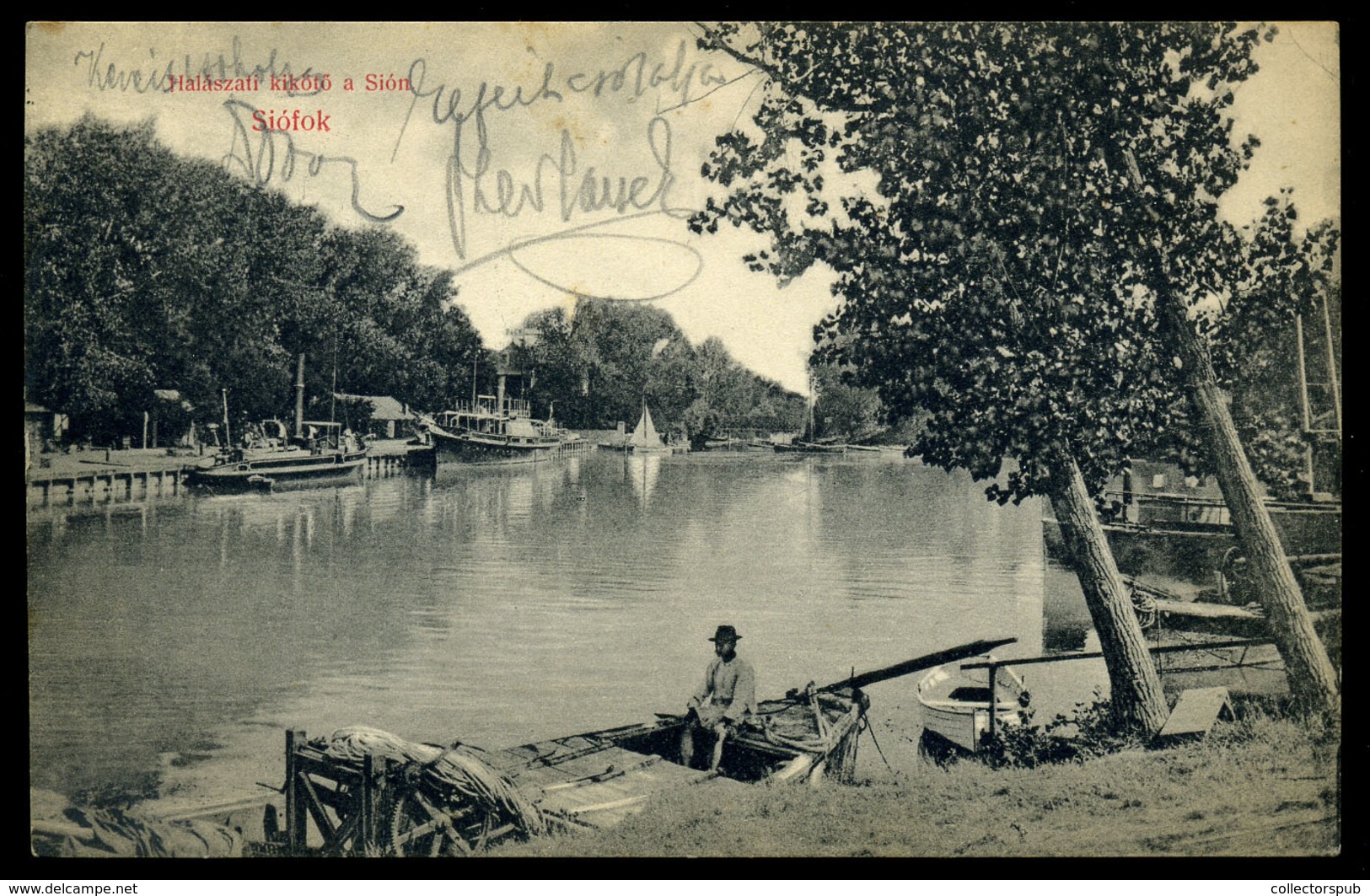 SIÓFOK 1913. Régi Képeslap  /  Vintage Pic. P.card - Hungary