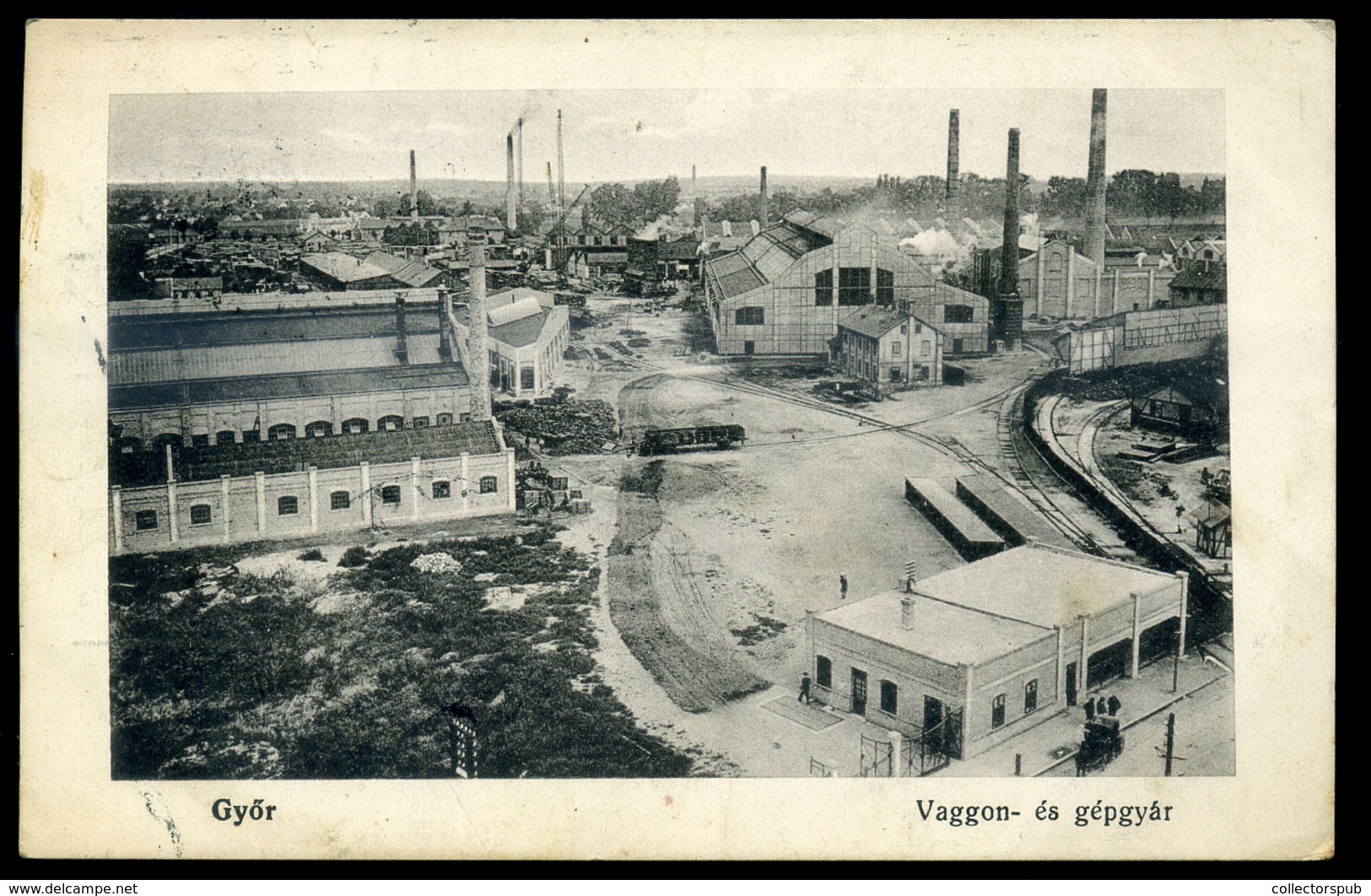 GYŐR 1914. Régi Képeslap  /  Vintage Pic. P.card - Hungary