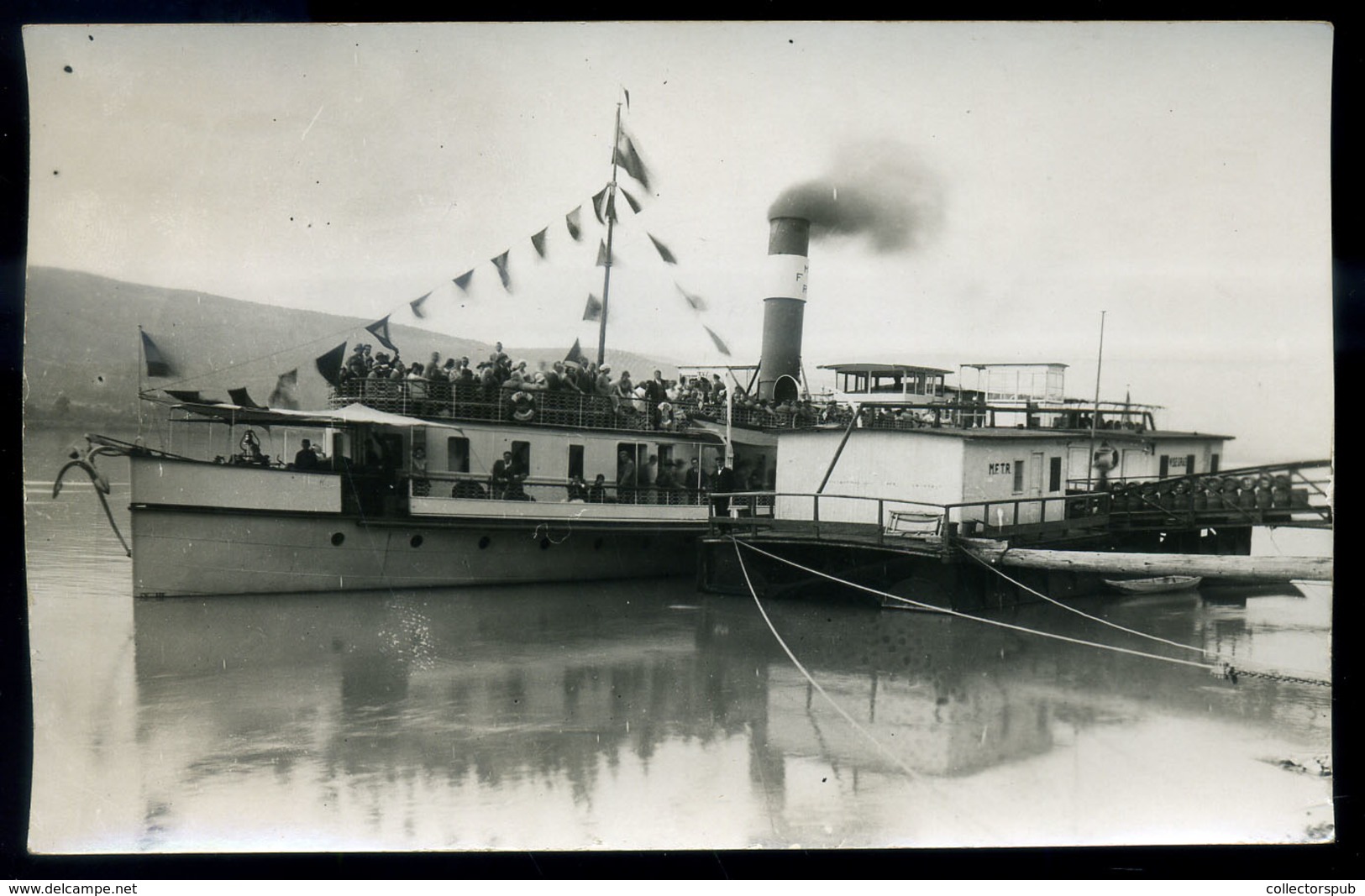 József Főherceg Gőzös, Régi Képeslap  /  Archduke Joseph Steamer, Vintage Pic. P.card - Ungarn