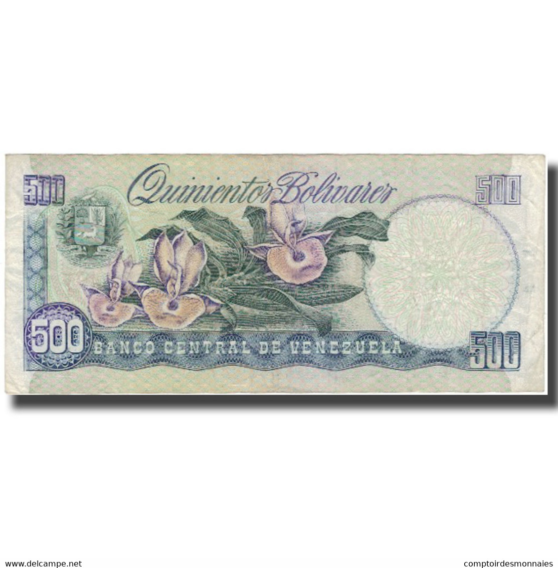 Billet, Venezuela, 500 Bolivares, 1990-05-31, KM:67d, TB - Venezuela