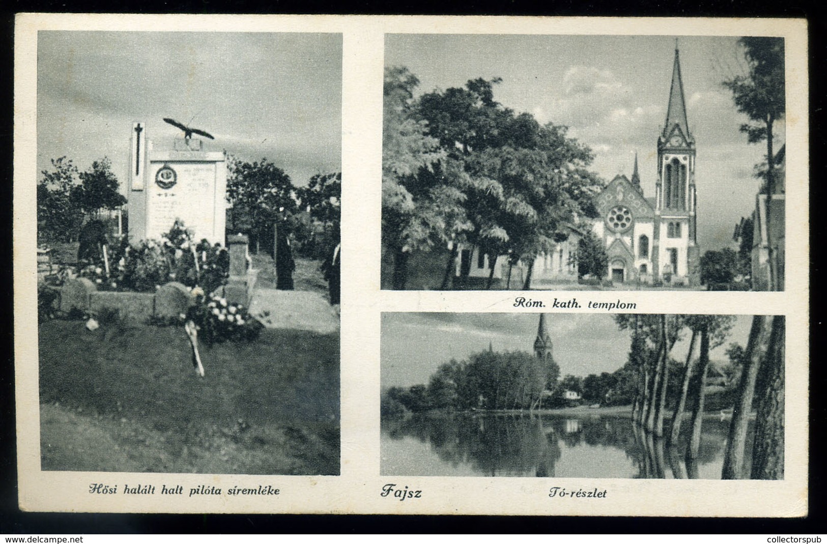 FAJSZ 1940. Régi Képeslap  /  Vintage Pic. P.card - Hungary