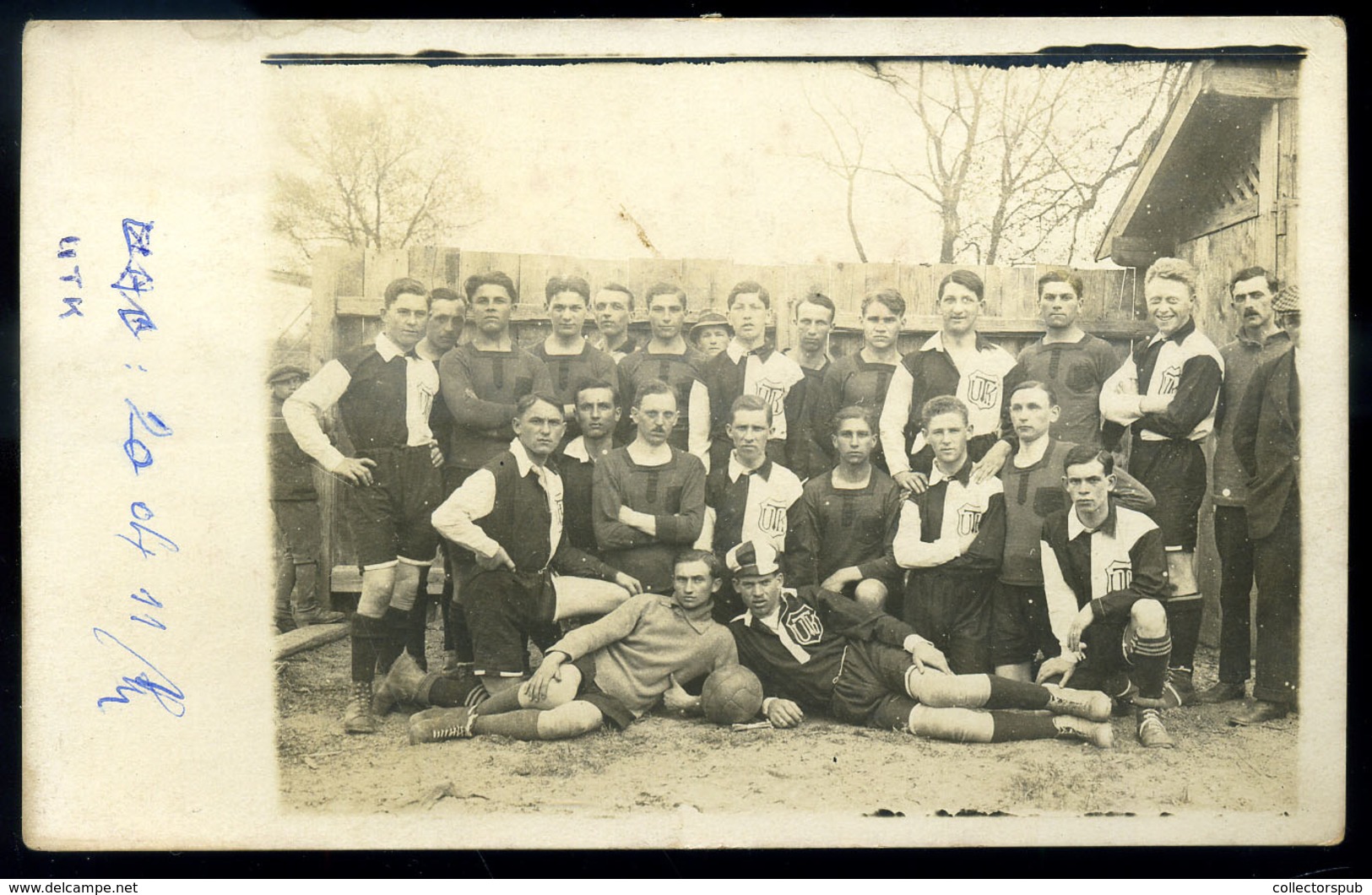 UNGVÁR 1920. UTK Futballcsapat, Régi Képeslap  /  Vintage Pic. P.card, UTK Football Team - Hungary