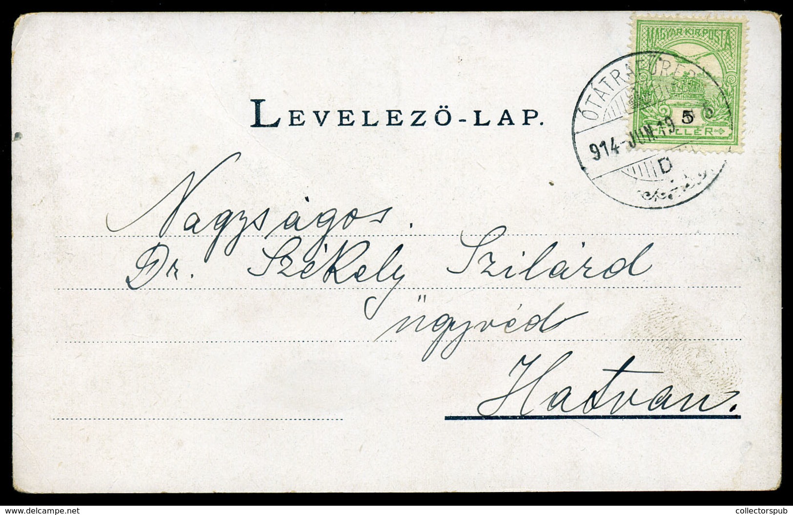 TÁTRA 1914. Régi Képeslap  /  Vintage Pic. P.card - Hungary