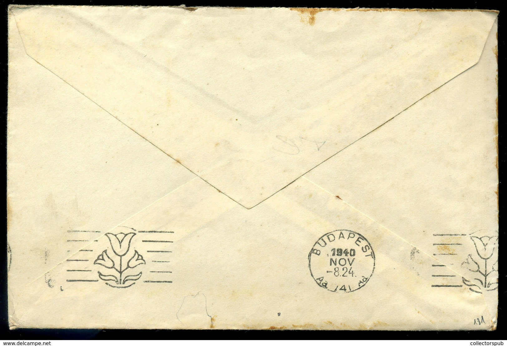 FEKETEERDŐ 1940. Levél, Postaügynökség Bélyegzéssel  /  Letter Postal Agency Pmk - Briefe U. Dokumente