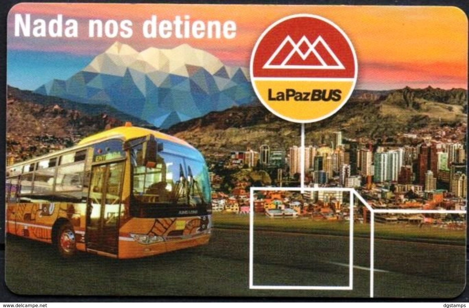 Bolivia 2018 Tarjeta Prepago La Paz Bus "Puma Katari" Red De Transporte Municipal Metropolitana. - World