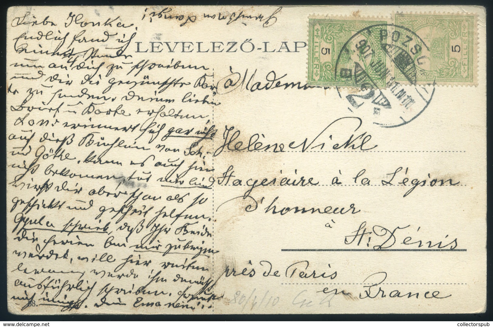POZSONY 1907. Vásártér, Villamos, Régi Képeslap / Vintage Pic. P.card, Market Sq. Tram - Hungary