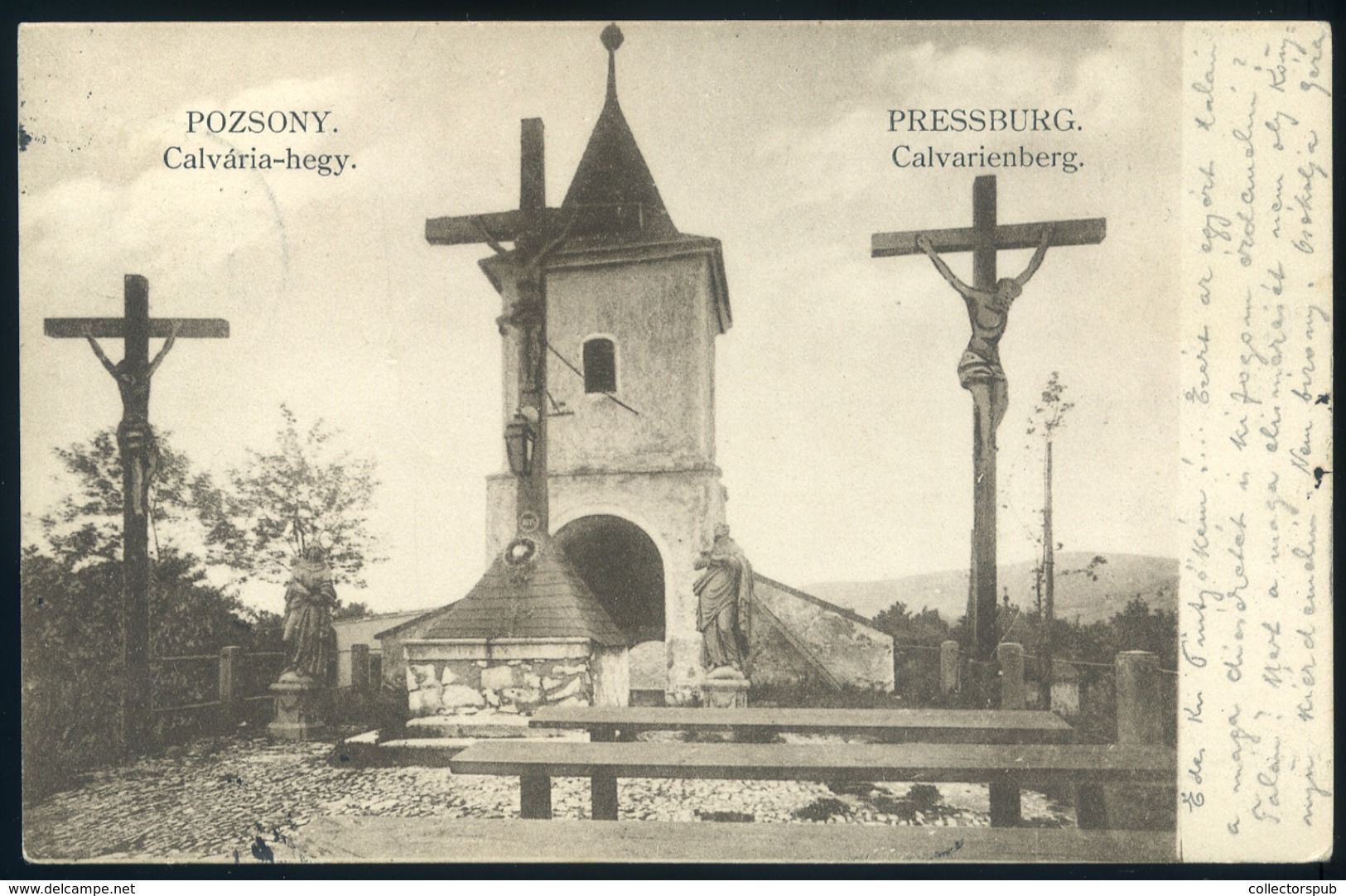 POZSONY 1904. Régi Képeslap, Kálvária / Vintage Pic. P.card, Calvary - Hungary