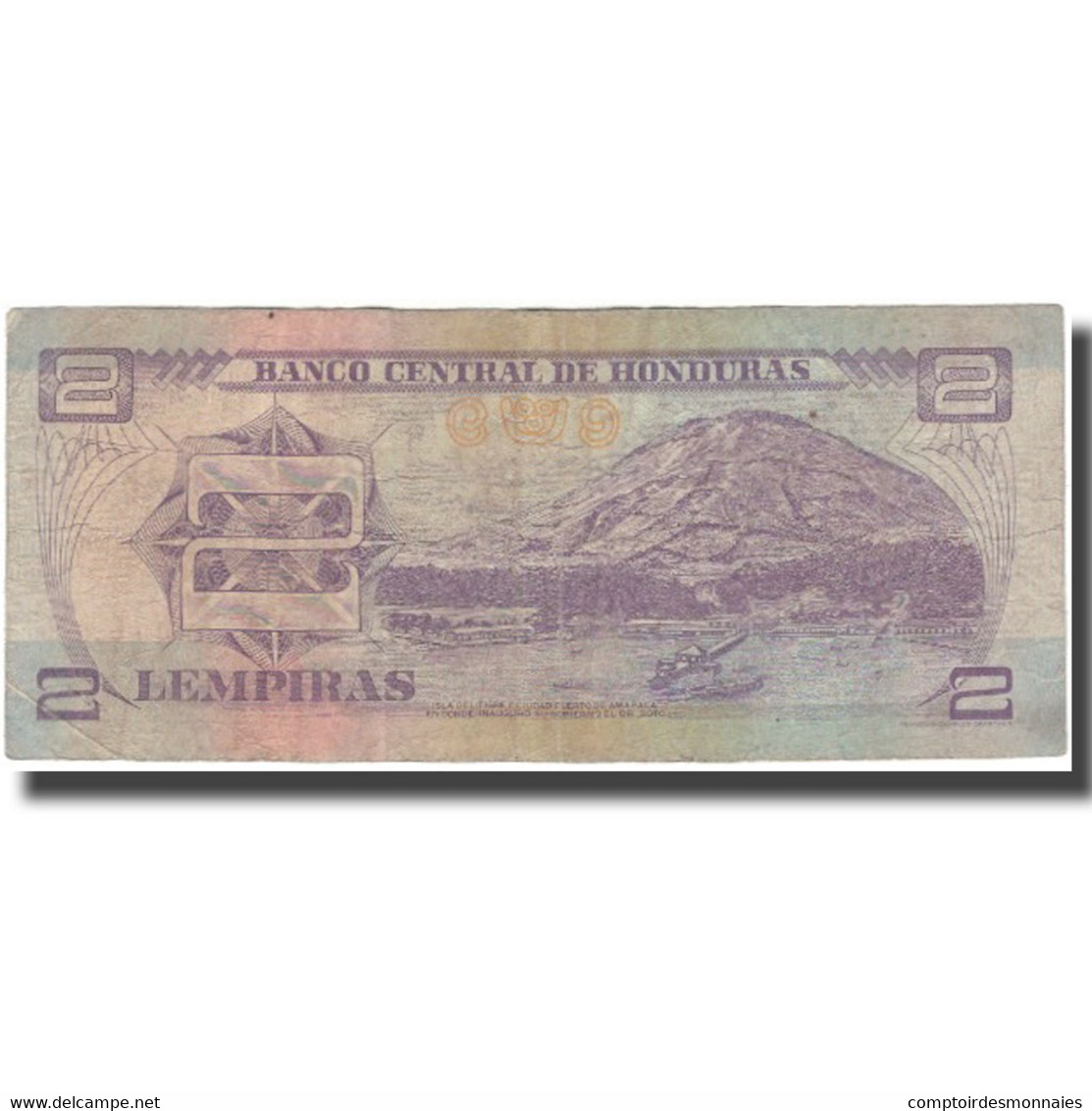 Billet, Honduras, 2 Lempiras, 2006-07-13, KM:80Ae, TB - Honduras