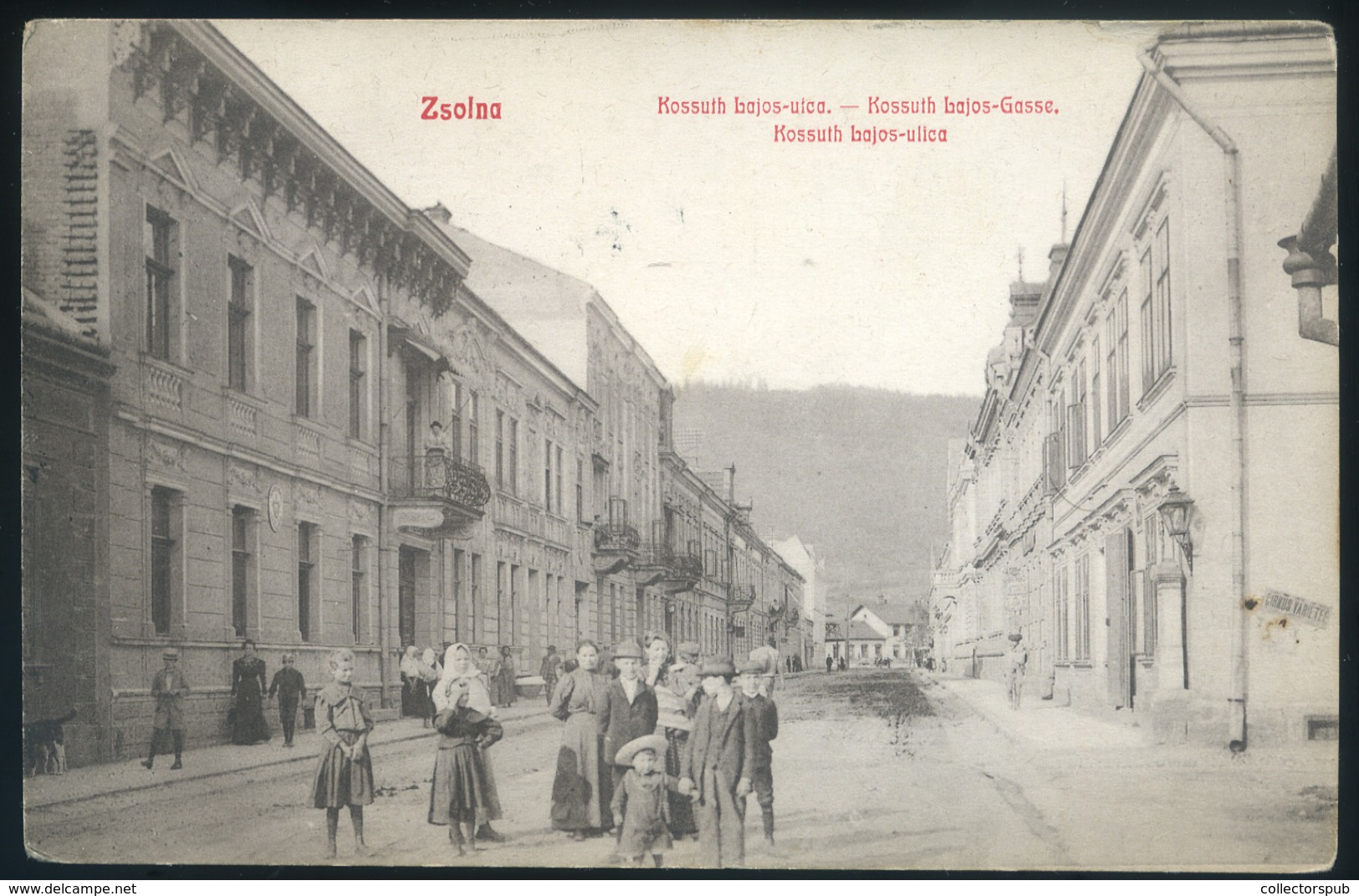 ZSOLNA 1916. Régi Képeslap / Vintage Pic. P.card - Hungary