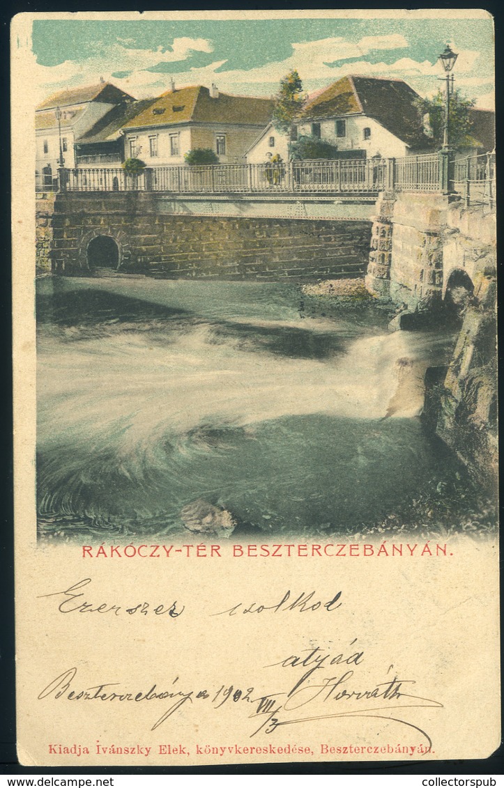 BESZTERCEBÁNYA 1902. Régi Képeslap / Vintage Pic. P.card - Hungary