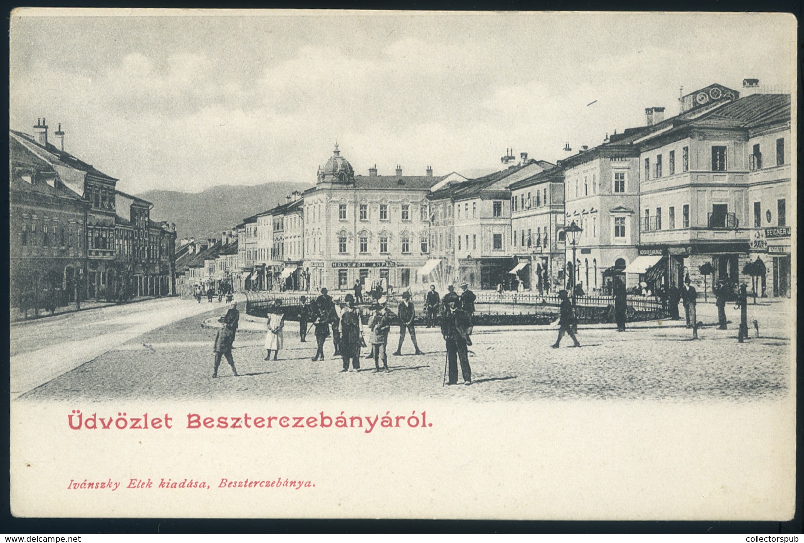 BESZTERCEBÁNYA 1900. Ca.  Régi Képeslap  / Vintage Pic. P.card - Hungary