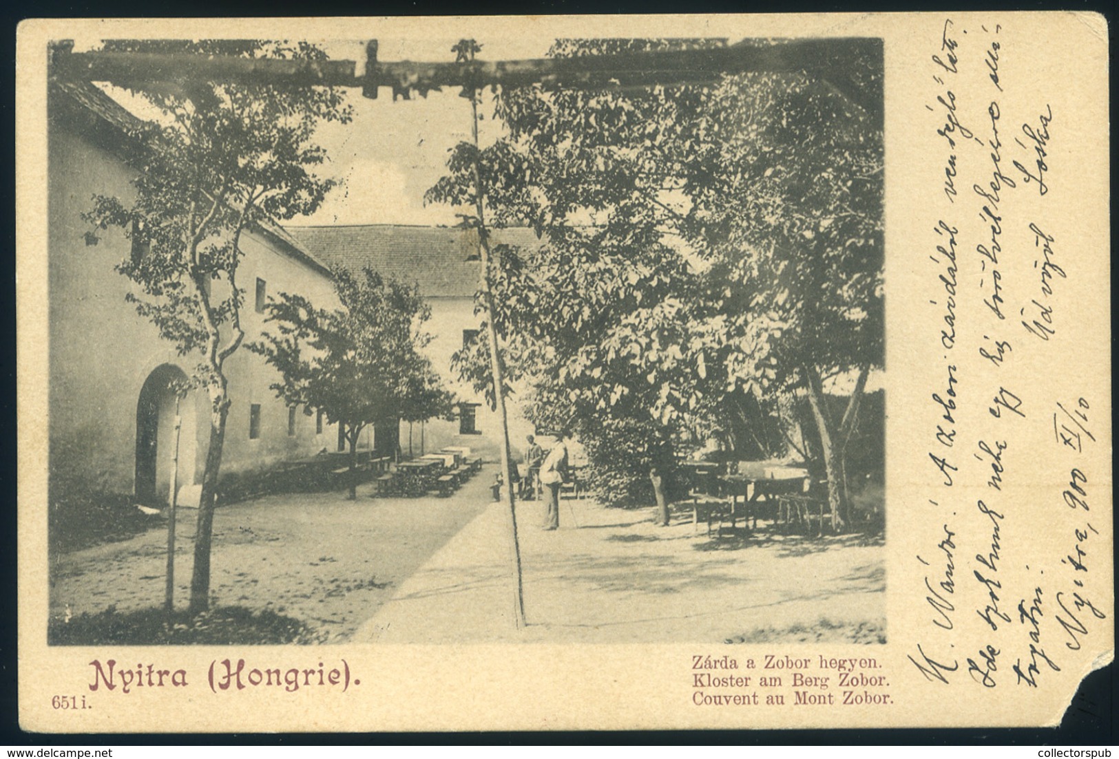 NYITRA 1900. Régi Képeslap / Vintage Pic. P.card - Hungary