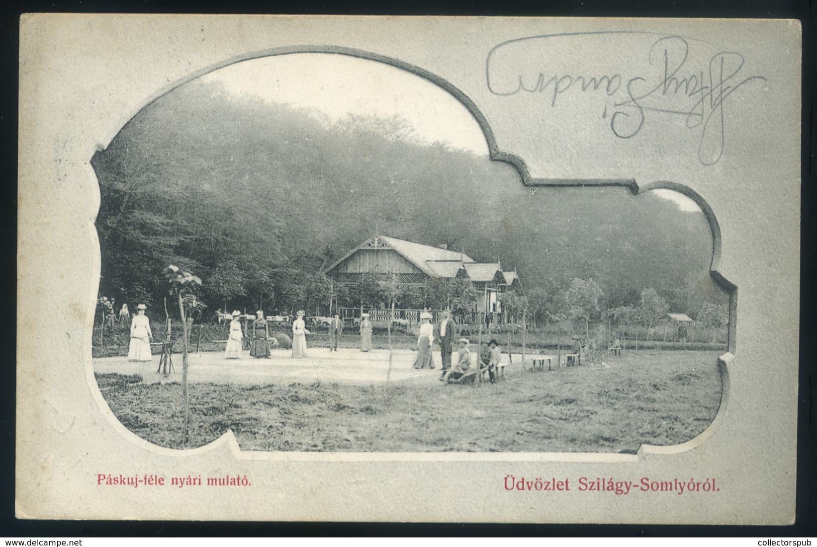 SZILÁGYSOMLYÓ 1908. Régi Képeslap / Vintage Pic. P.card - Hungary