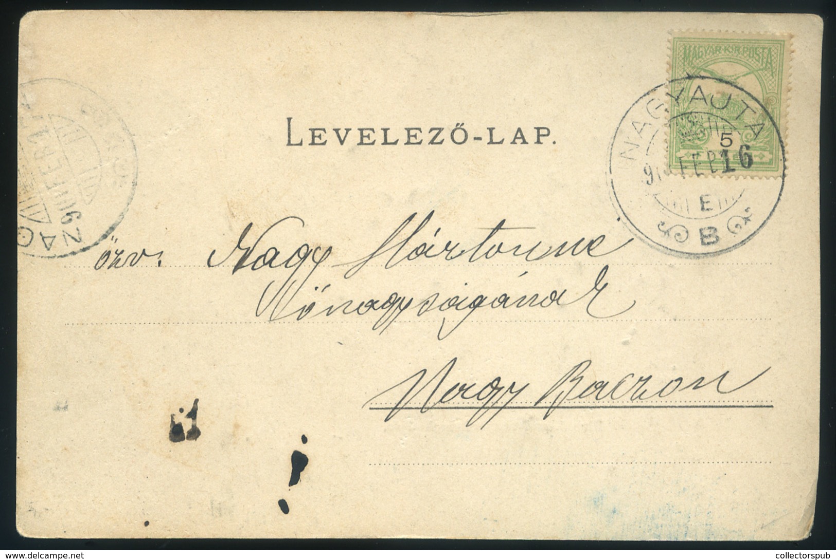 NAGYAJTA 1901. Régi Képeslap , Vegyeskereskedés  /  Vintage Pic. P.card, Grocery Store - Hungary