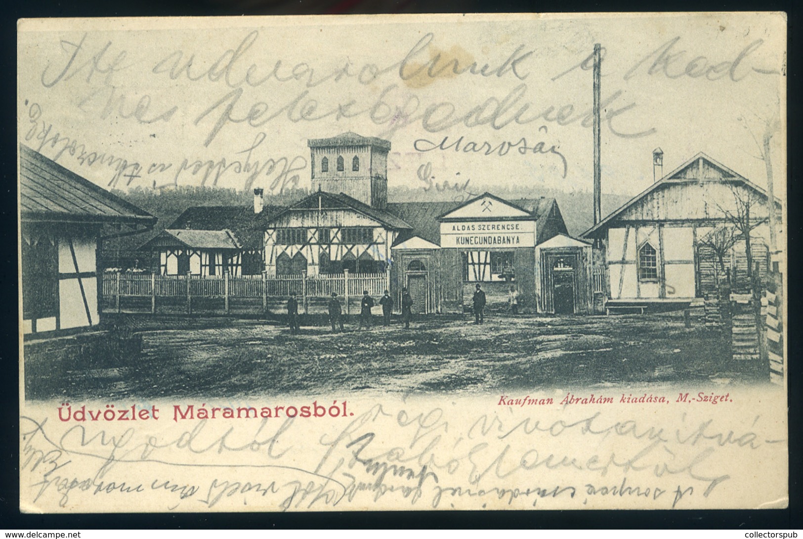 MÁRAMAROS 1904. Bánya , Régi Képeslap  /  Mine, Vintage Pic. P.card - Hungary