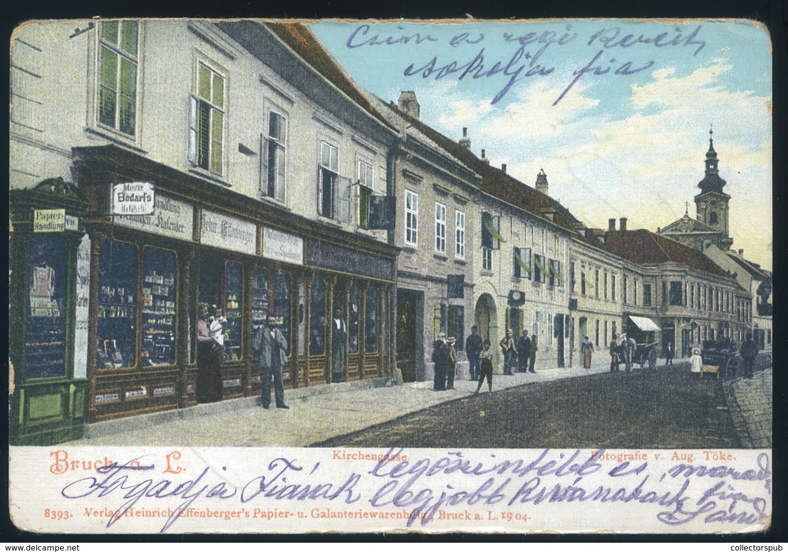 KIRÁLYHIDA 1908. Régi Képeslap  /  Vintage Pic. P.card - Hungary