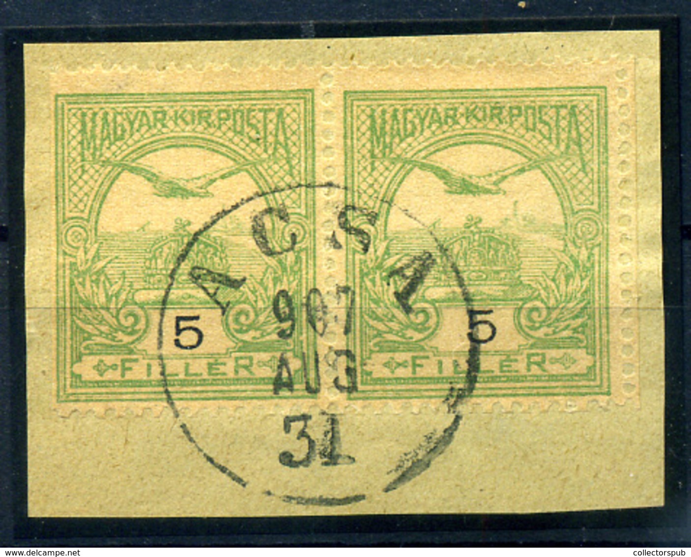 ACSA Szép Egykörös Bélyegzés  /  Nice Single Cycle Pmk - Used Stamps