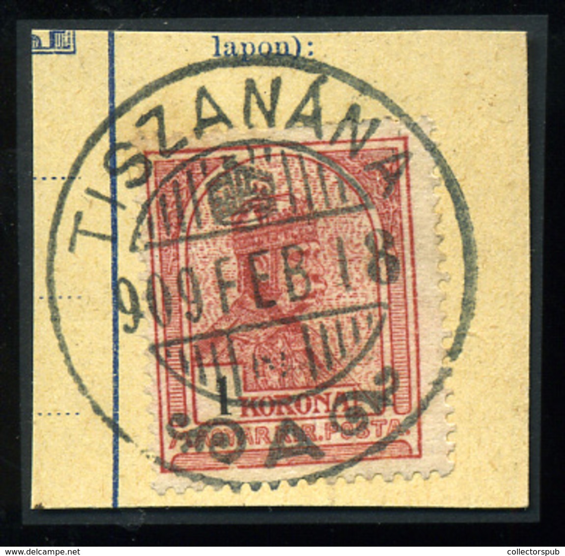 TISZANÁNA  Szép  Bélyegzés  /  Nice Pmk - Used Stamps