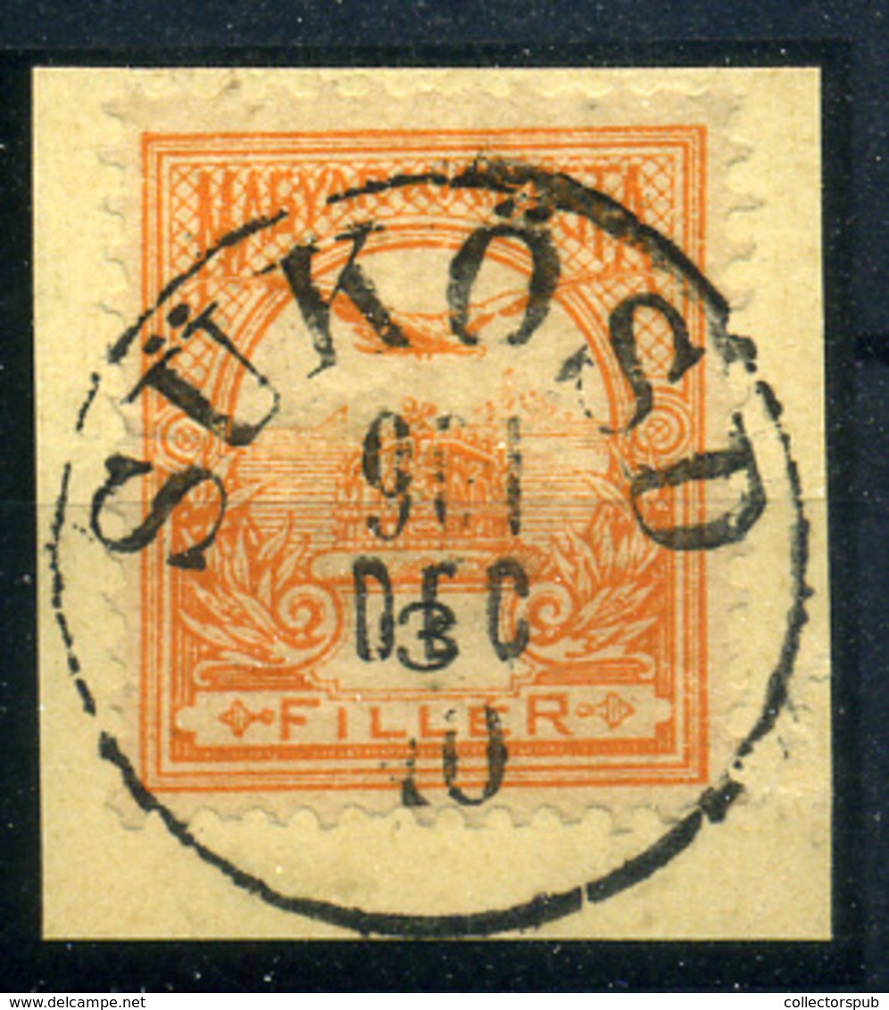 SÜKÖSD Szép Egykörös Bélyegzés  /  Nice Single Cycle Pmk - Used Stamps