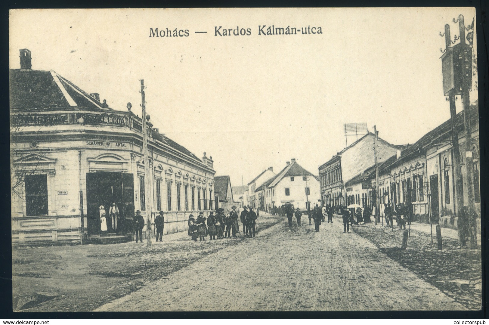 MOHÁCS 1920. Régi Képeslap /  Vintage Pic. P.card - Hungary